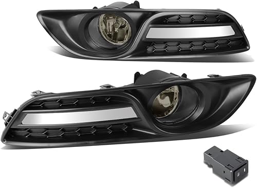 Miniatura 6 de DNA MOTORING FL-ZTL-213-CH - Luz antiniebla con interruptor para el lado del conductor y del pasajero, mejora la visibilidad compatible con Nissan