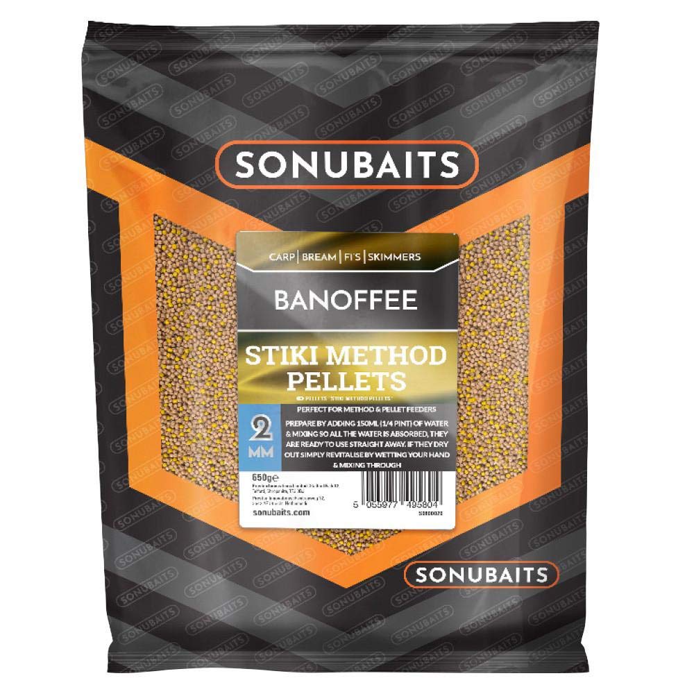 Sonubaits Stiki Method Pellets X2 (Banoffee 2mm)