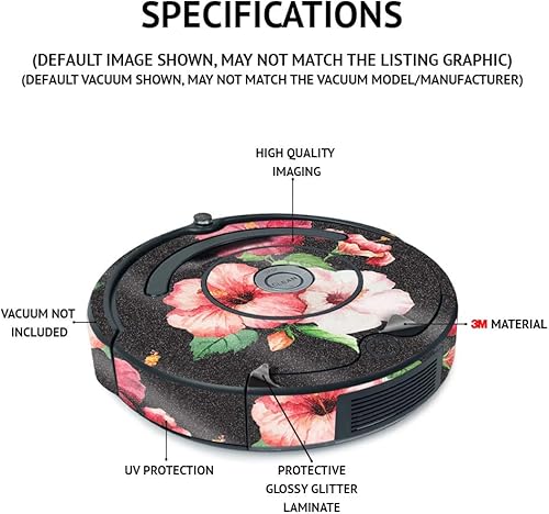 Miniatura 4 de MightySkins - Piel brillante con purpurina compatible con Instant Pot Duo de 6 cuartos de galón, mármol tailandés, acabado con purpurina protectora,