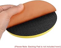 Vista 5 de uxcell Discos de lijado en seco y húmedo de 5 pulgadas, disco de lijado de gancho y bucle de grano 10000, papel de lija de carburo de silicio, 10