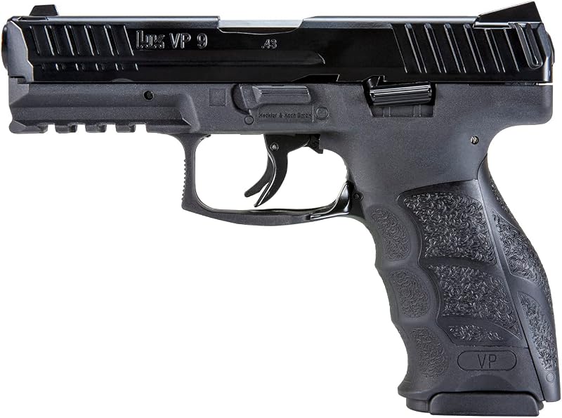 T4E Heckler & Koch HK VP9 Pistola de entrenamiento calibre .43 Marcador de pistola de paintball, negro