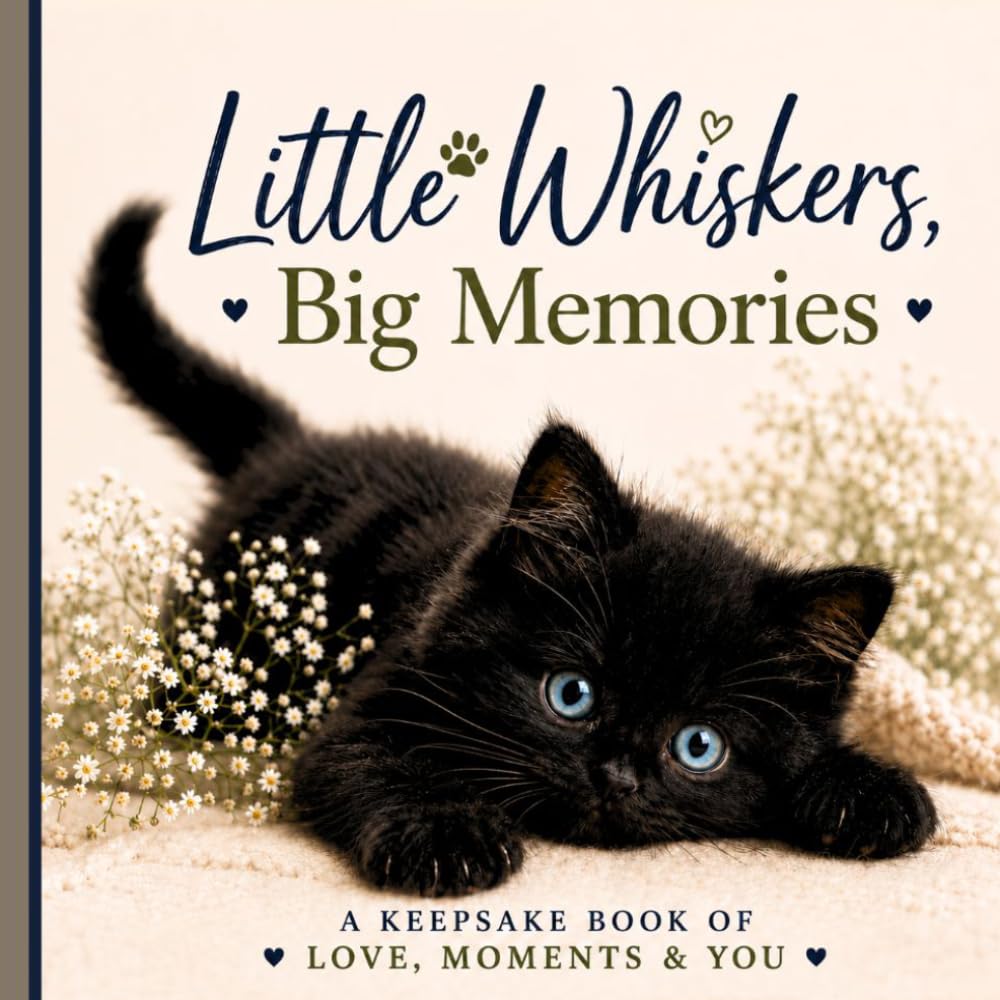 Little Whiskers, Big Memories: A Cozy Cat Keepsake Book of Love, Moments & Everyday Adventures