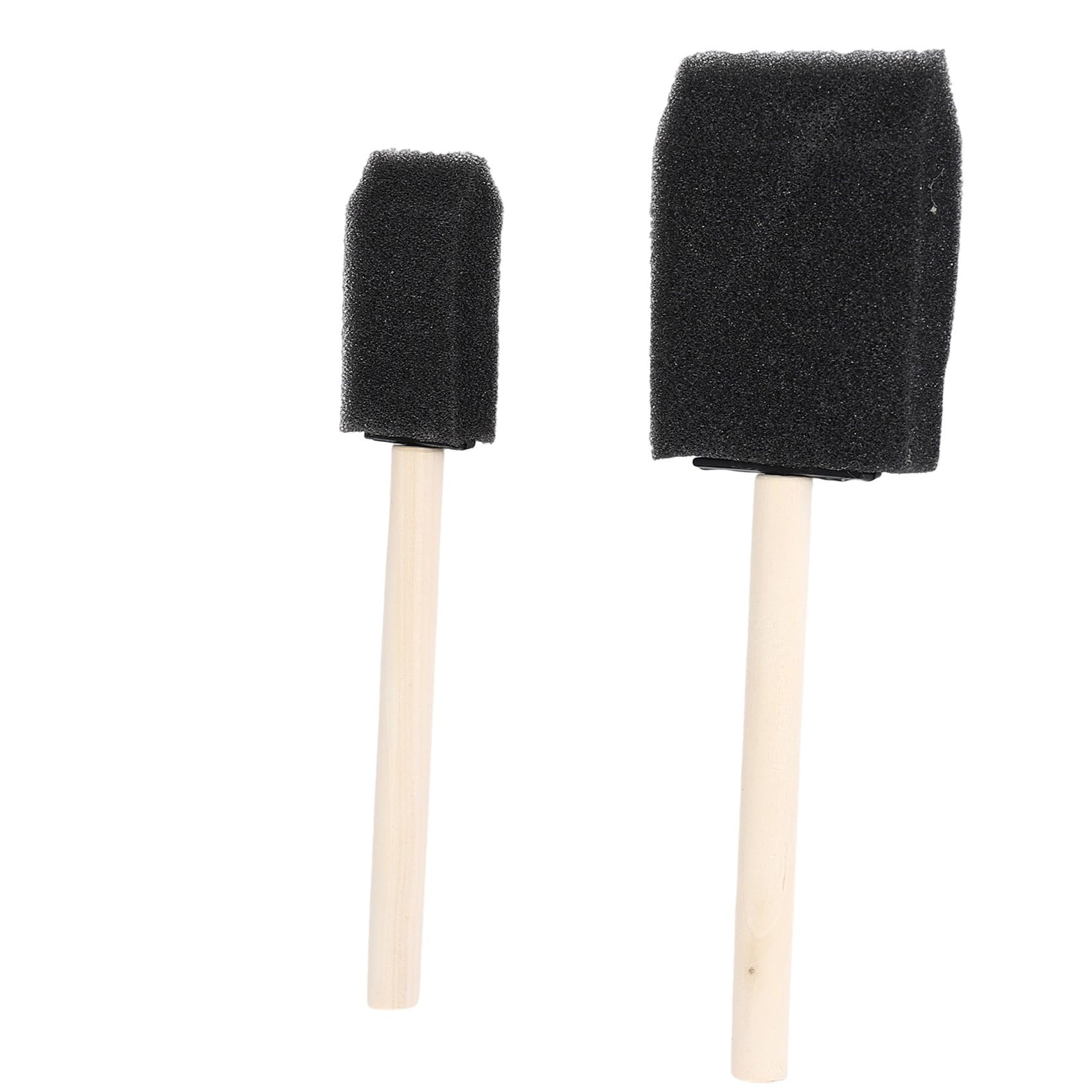 Pinceles de Espuma para Pintura, Incluye 200 Pinceles de Esponja, 100 X 1 Pulgada Pinceles y 100 X 2 Pulgadas Pinceles, Suministros de Arte para Pintar