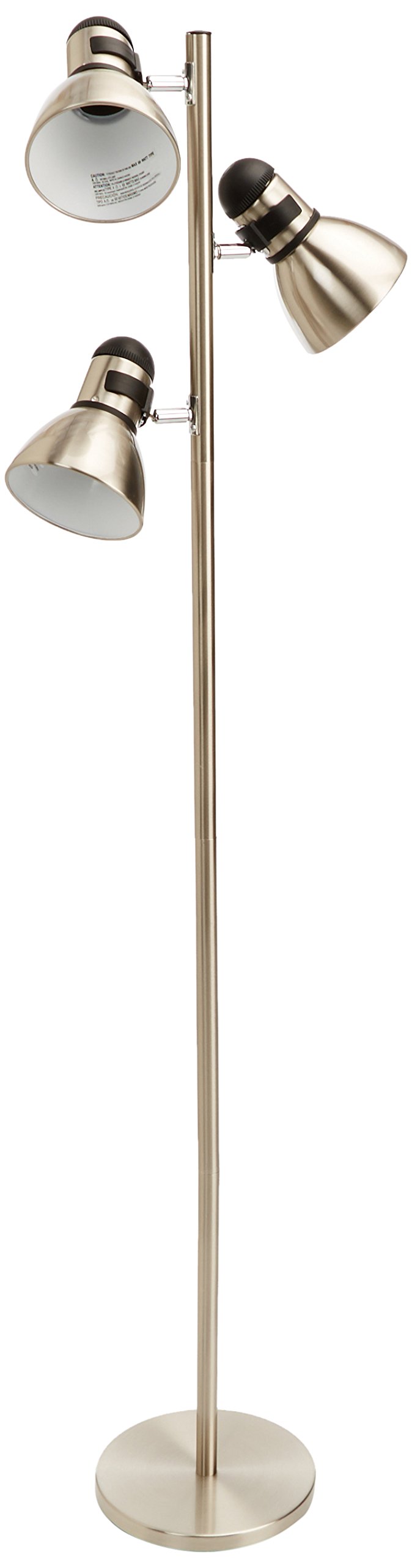 Boston Harbor TL-TREE-134 Three Lights Tree Lamp, 65