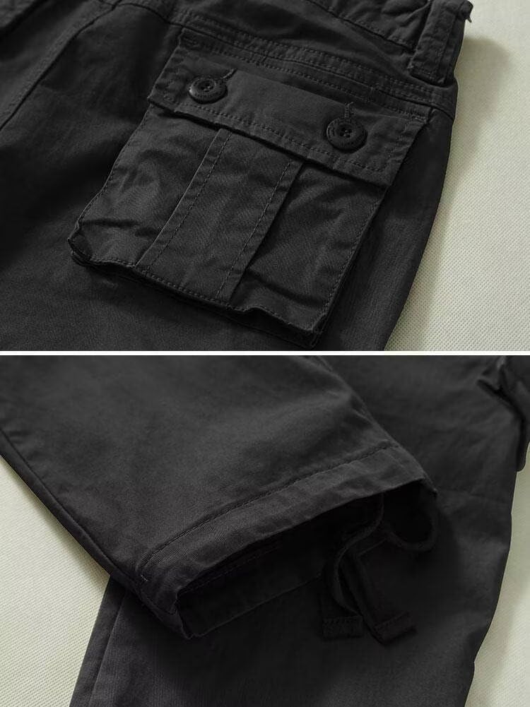 Cargo Pants Women Baggy Camo Tactical Pants Straight Leg Casual Y2K Work Trousers with 9 Pockets No Belt - Image 7