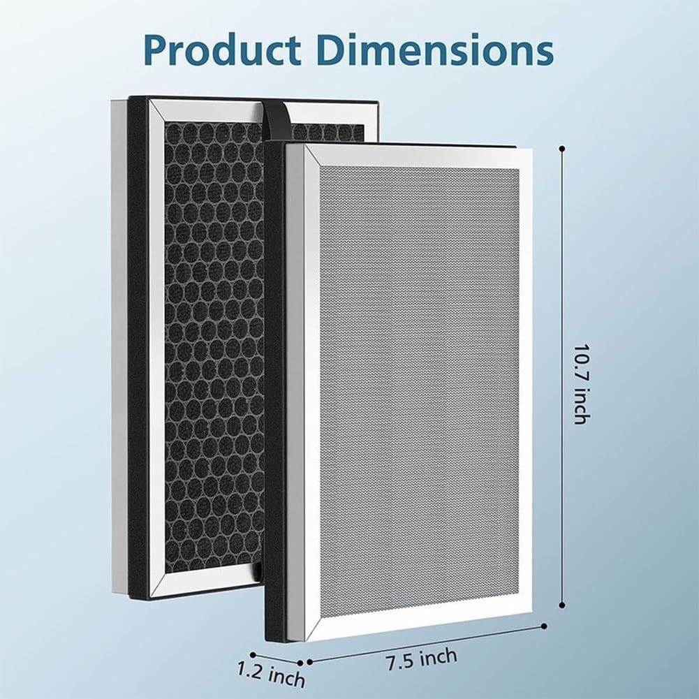 Filtro Ricambio per jafanda JF260 HEPA per attivo Filtro Ricambio(4-pack)