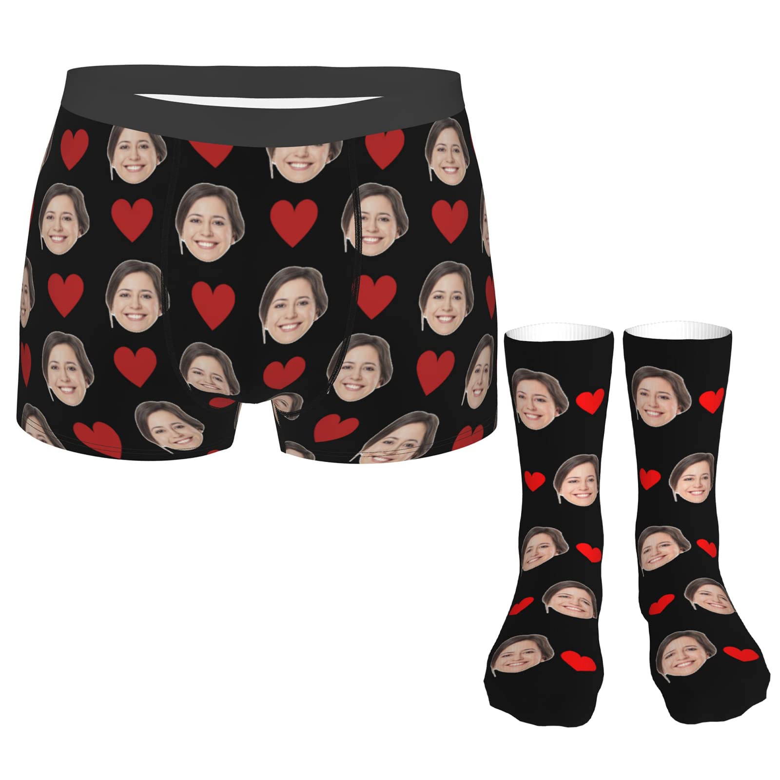Custom Face Mens Boxer Briefs