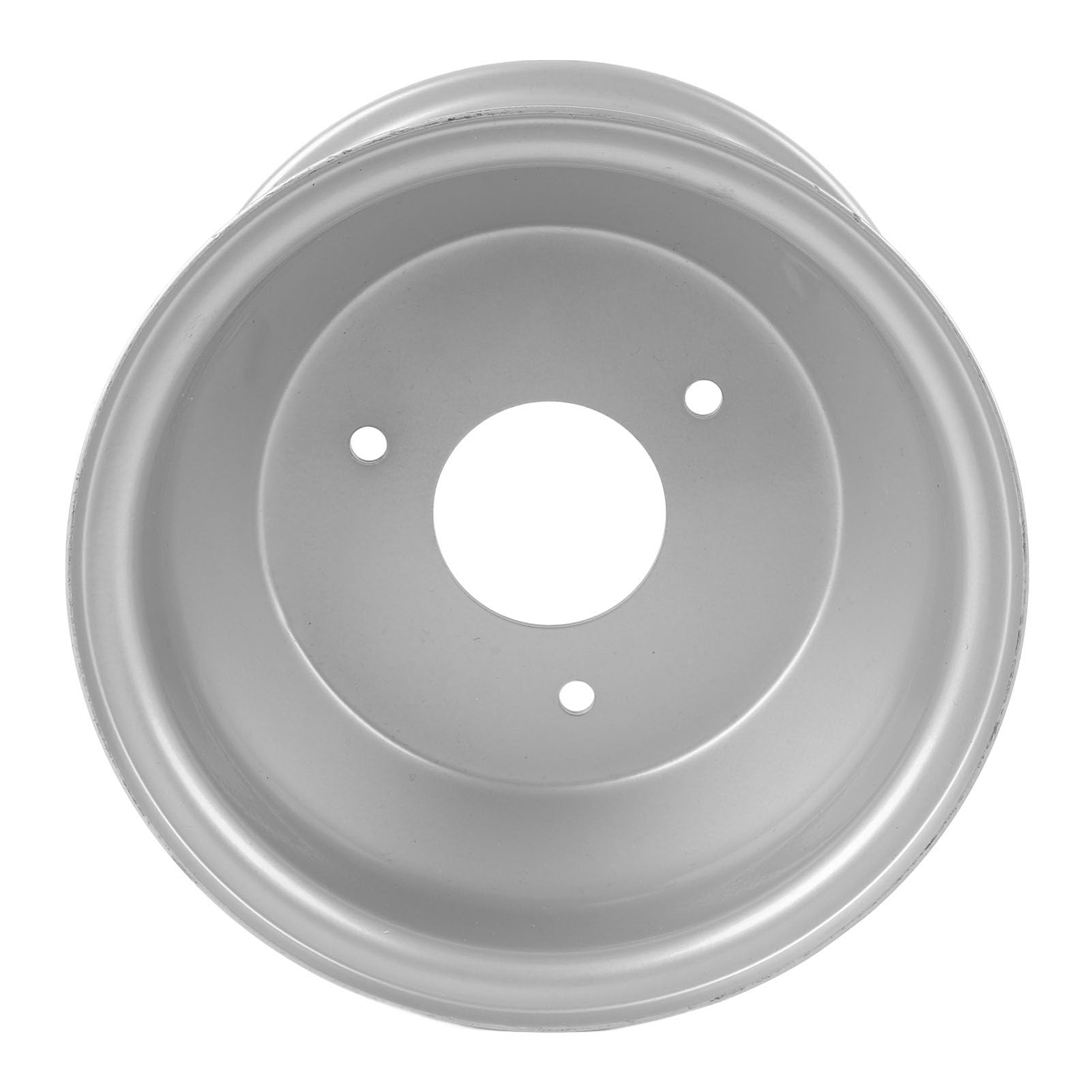 7 Pouces Go Kart RIMS 7 Pouces ATV Rimer Rim Aluminium Alloy 3 Boulons Trous 16x8,00-7 Silver Rustproof Wide 136 Mm pour Go Kart ATV Quad Dirt Bike Ride sur la Tondeuse