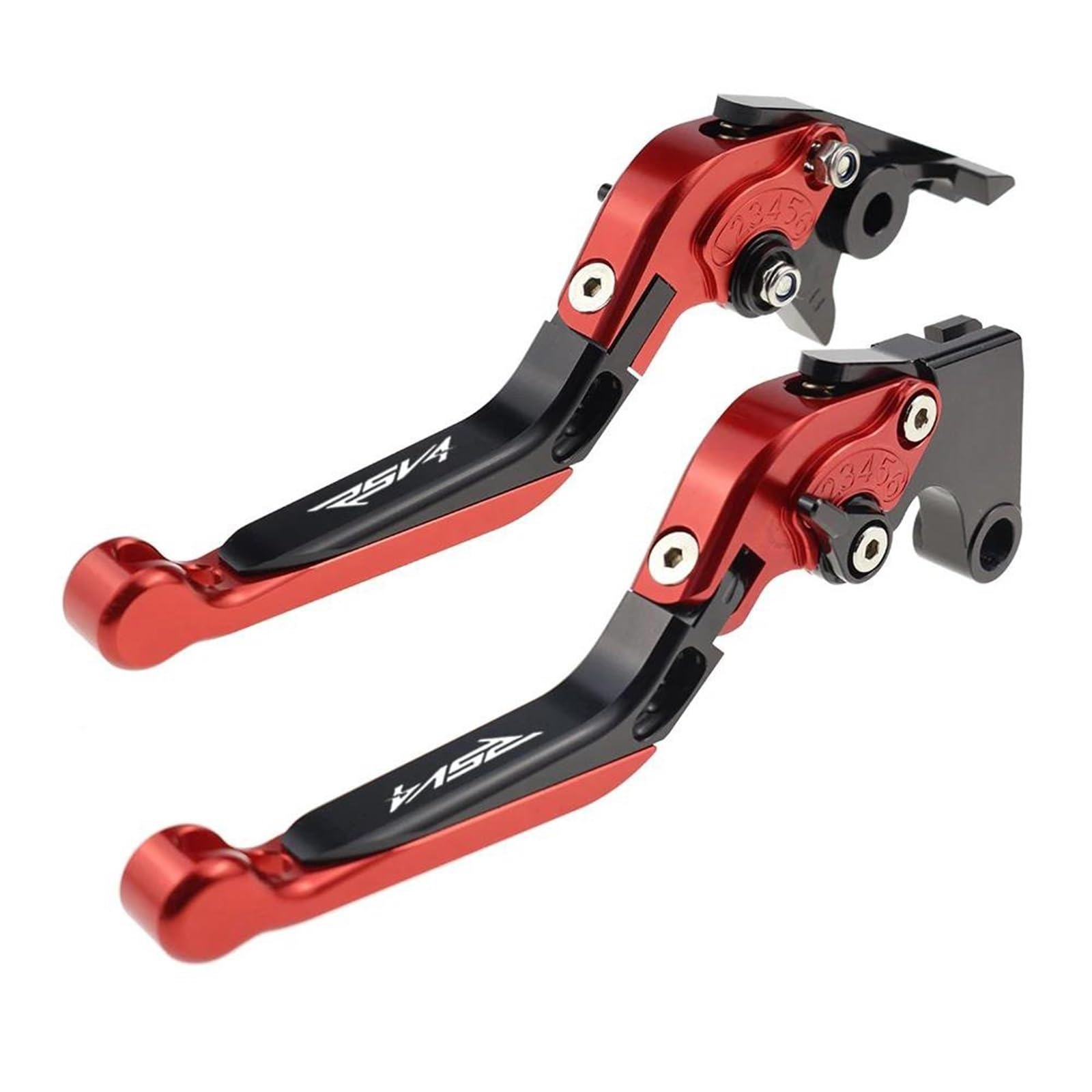 Frizione Ricambi Per Moto Leve Freno Frizione Pivotanti Regolabili Per Aprilia RSV4-R 2009-2022(Red)