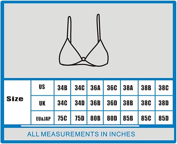 What size is 38c bra Clearance