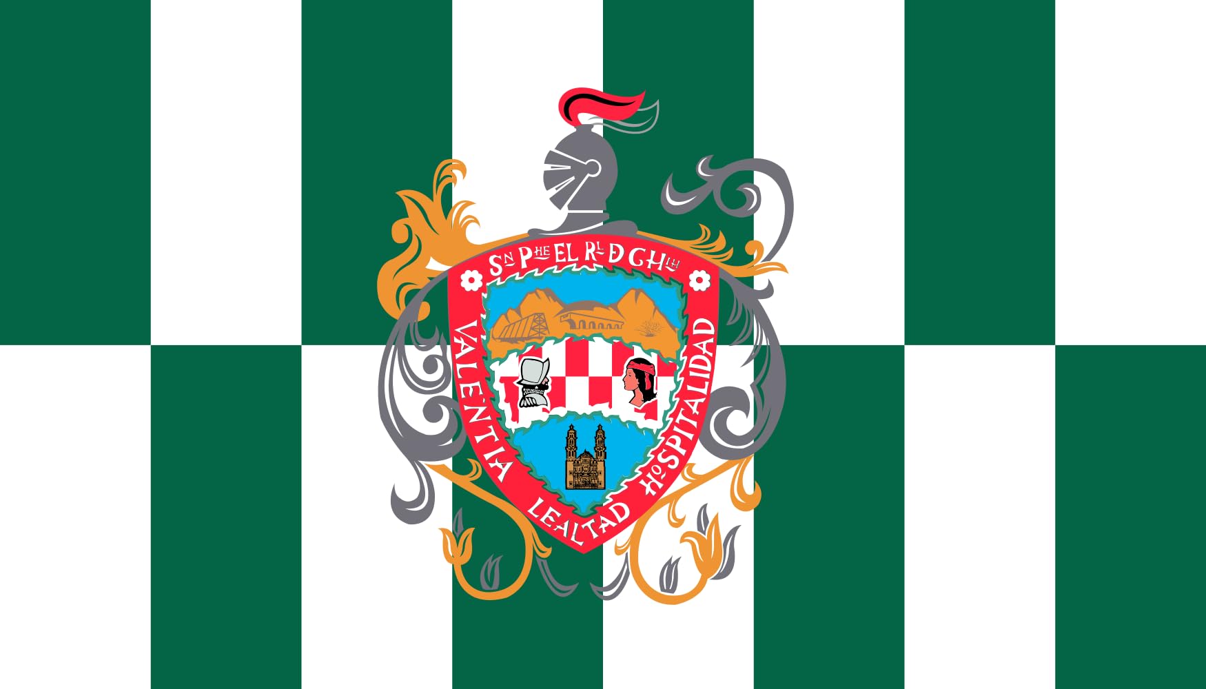 Drapeau Chihuahua City jusqu'à 2006 pavillon historique mexicain pour collectionneur