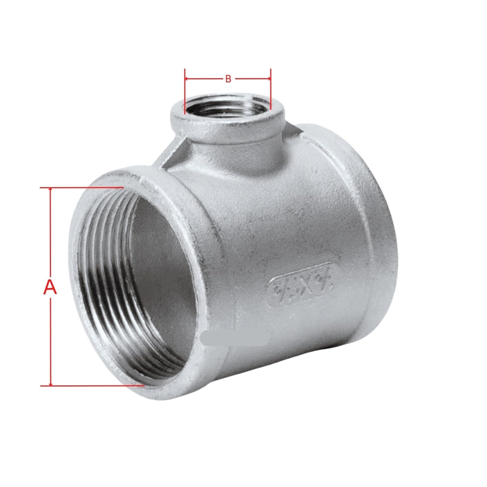 1/4 "1/2" 3/4 "1" BSP hembra rosca macho Tee reductor de acero inoxidable codo adaptador de junta a tope acoplador accesorios de plomería