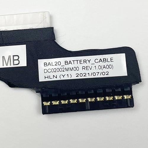 Miniatura 3 de Fleshy Leaf Nuevo reemplazo del cable del conector de batería para Dell Inspiron 15 5565 5567 P66F DC02002MM00 0G0FWX