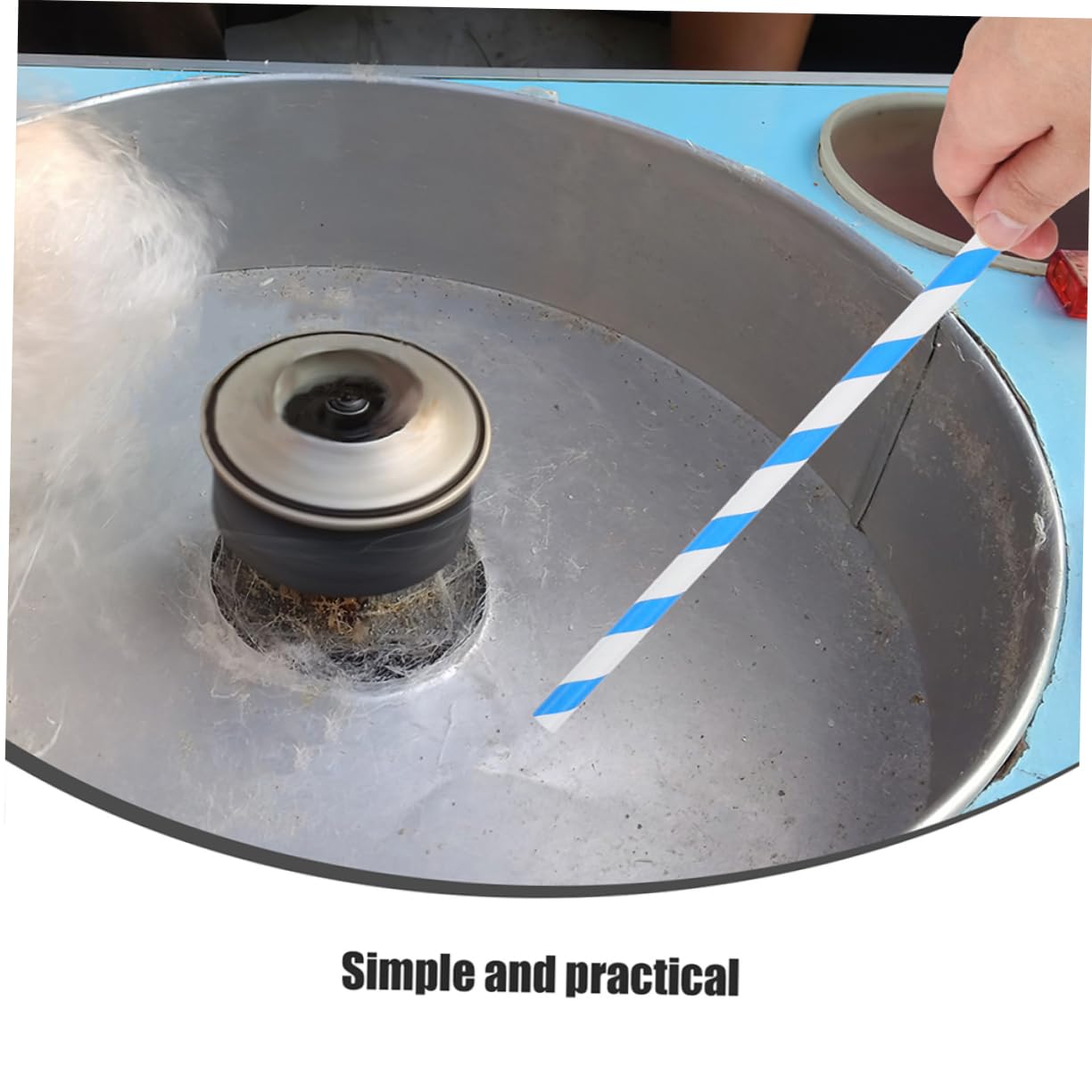 Zuckerwatte Papiertüten 100 Stück Papier für Kommerzielle Maschine