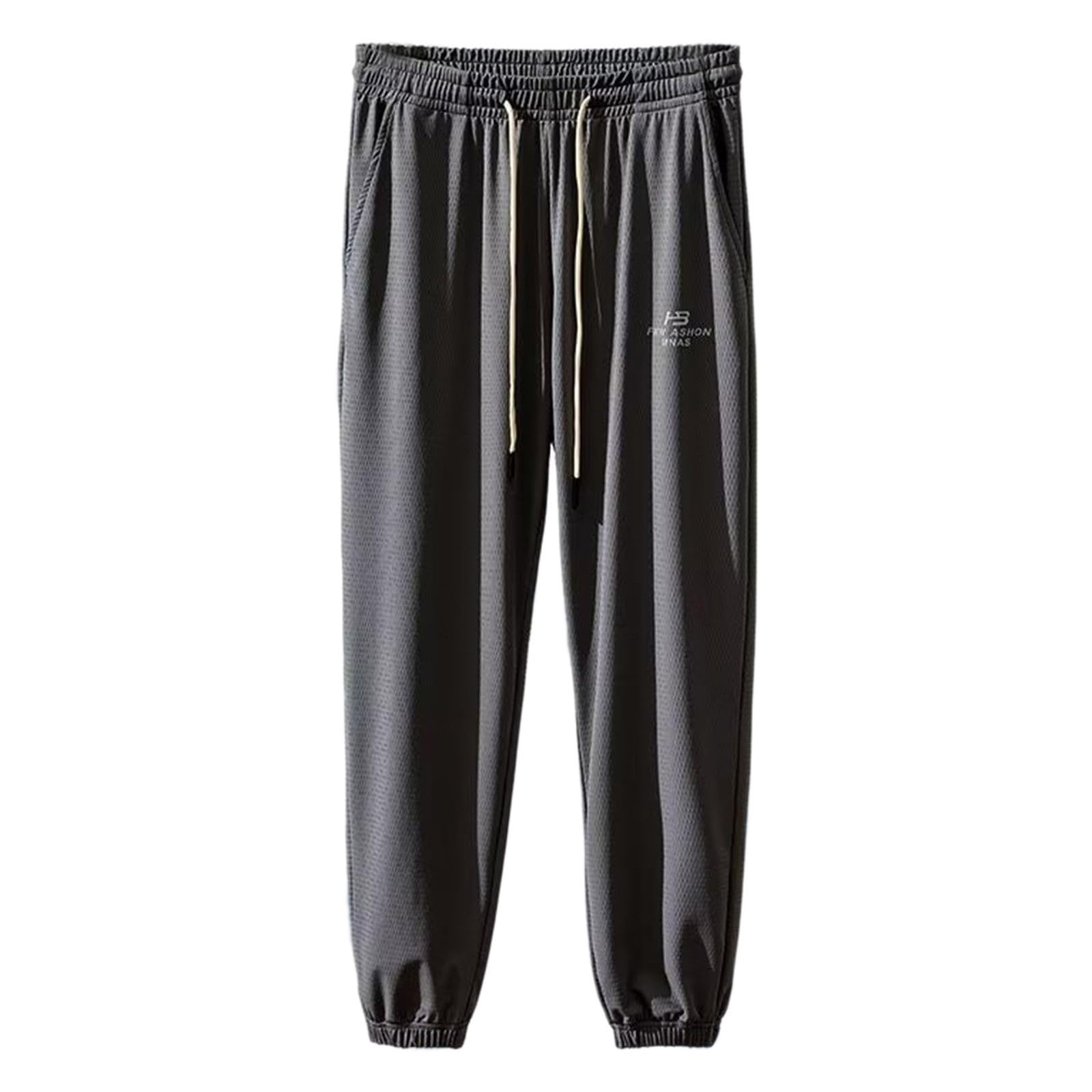 Pantalones de chándal para hombre de malla delgada transpirables verano
