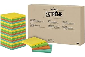 Extreme Notes Pad: Supremely Enduring Sticky Notes for Note-Taking and Task Management