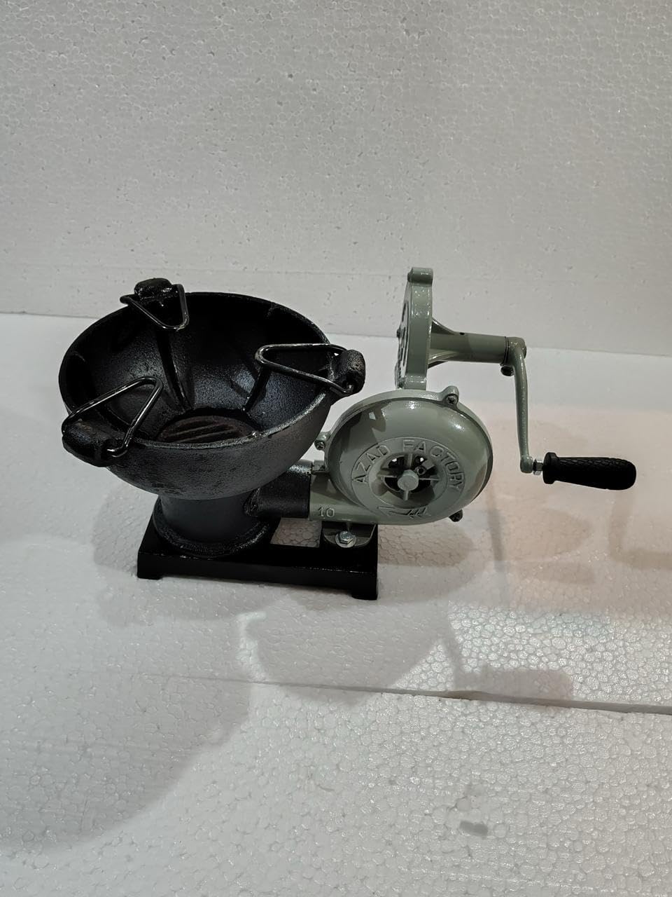 Professional Coal Forge Furnace with Hand Blower | Traditional Blacksmith Forge | Heavy Duty Metal Forging Equipment for Iron, Steel, Knife Making & Workshop Use-image-9