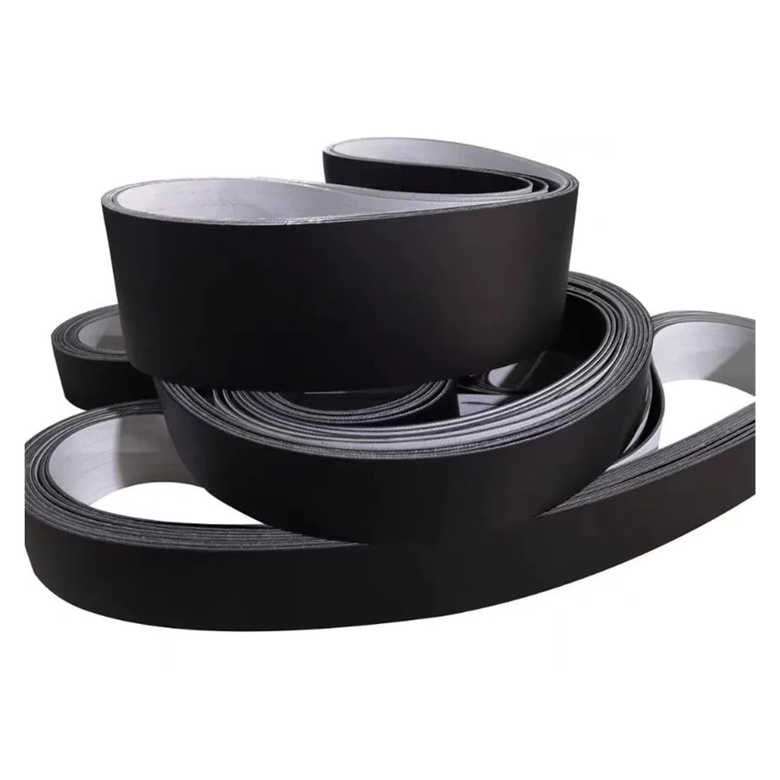 1 PZ Perimetro: 1100mm-1550mm PVC Nero Trasmissione Industriale Nastro Trasportatore Larghezza del Nastro: 100~150mm Spessore 4mm(1100mm,11cm-110mm)