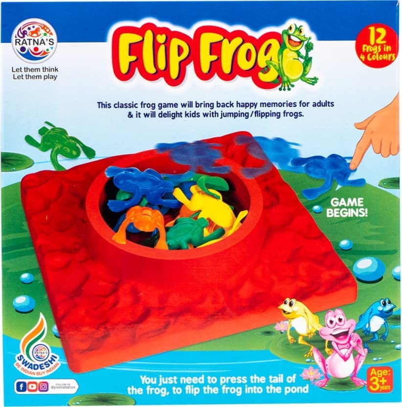See full amazon price history chart for BKDT Marketing Flip Frog Into The Pond Party & Fun Games Board Game Toy for Kids - 12 Frog BKDT Marketing Flip Frog Into The Pond Party & Fun Games Board Game Toy for Kids - 12 Frog (B0BWRHW9QT) Amazon Price History, Amazon Price Tracker