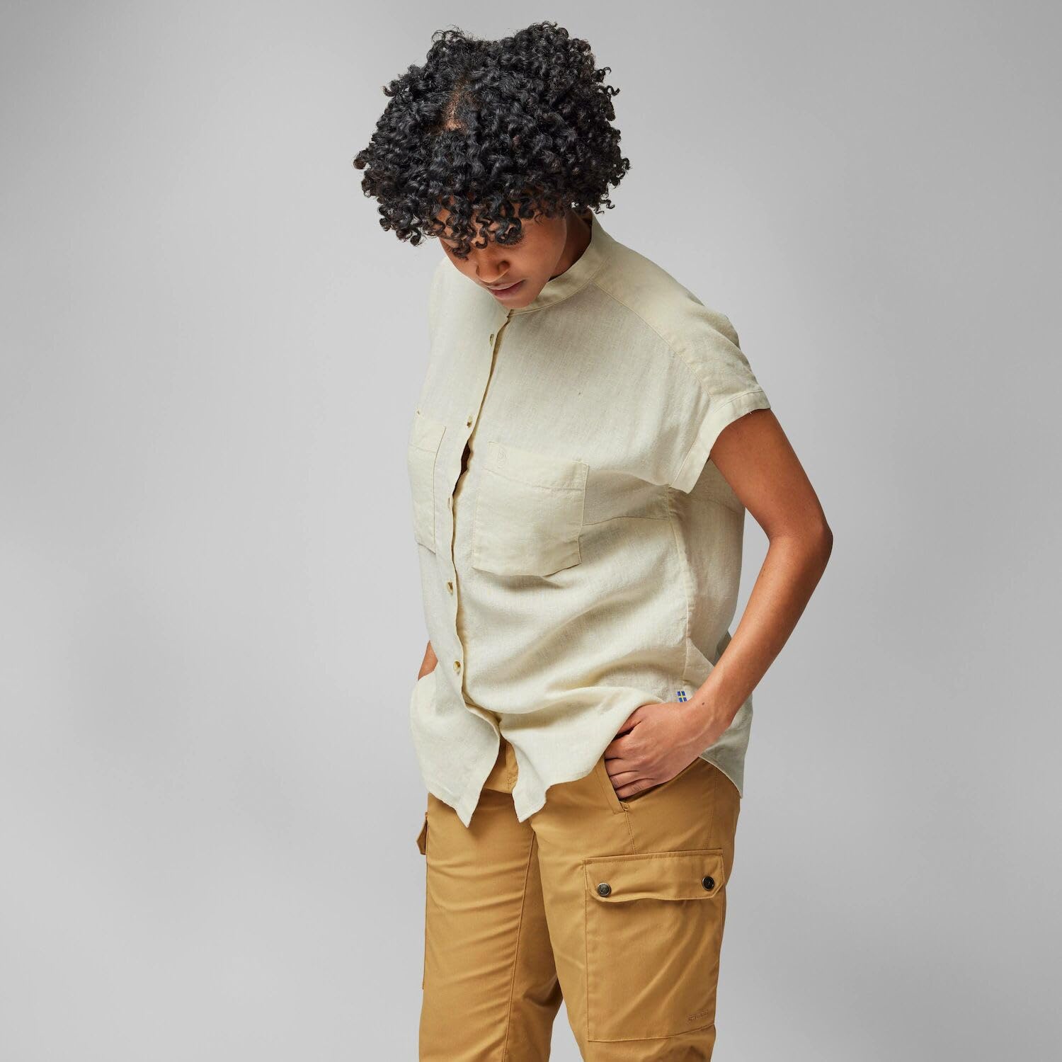 Fjällräven Koszulka Kobiety Övik Hemp Shirt Ss W