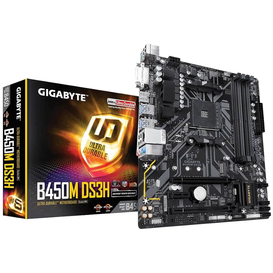 B450M DS3H ＋Ryzen 5 3600 ＋虎徹 Mark II Amazon.com: Gigabyte AMD B450M-DS3H AM4 Micro ATX DDR4-SDRAM
