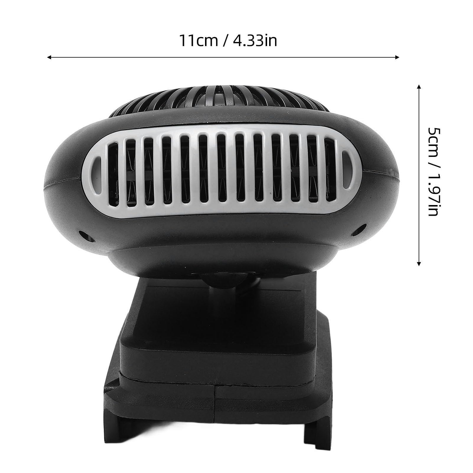 Riscaldatore a batteria, stufa ricaricabile USB, riscaldamento tenda campeggio, riscaldatore elettrico portatile a batteria con design antiribaltamento, riscaldamento rapido e duraturo (1 set)
