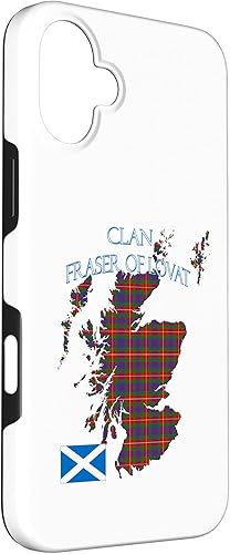Vista 60 de Funda para iPhone 11 Pro Max Fraser of Lovat Scottish Clan Tartan Scotland