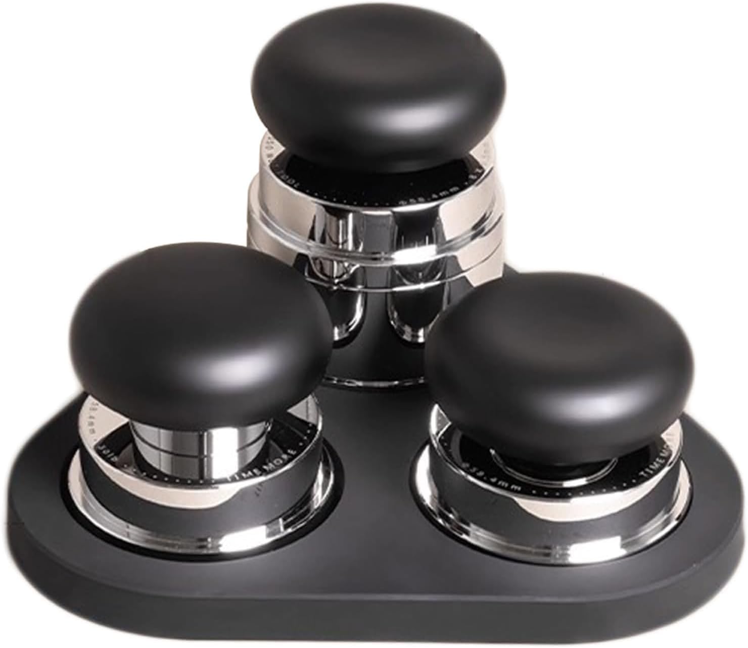 Set pressino per Espresso con livellatore a Molla per Macchine da caffè Professionali.