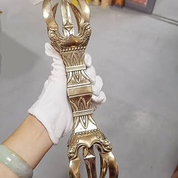 【修縁堂】仏教法具 五鈷杵 寺院用仏具 密教法具 金剛杵 修縁堂】仏教法具 五鈷杵 寺院用仏具 密教法具 金剛杵