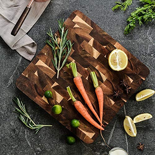 Twdyc Wood Cutting Board Solid Sturdy Chopping Serving Tray Platter, Kitchen Wood Cutting Board Kitchen Stuff Multipurpose #TOP2