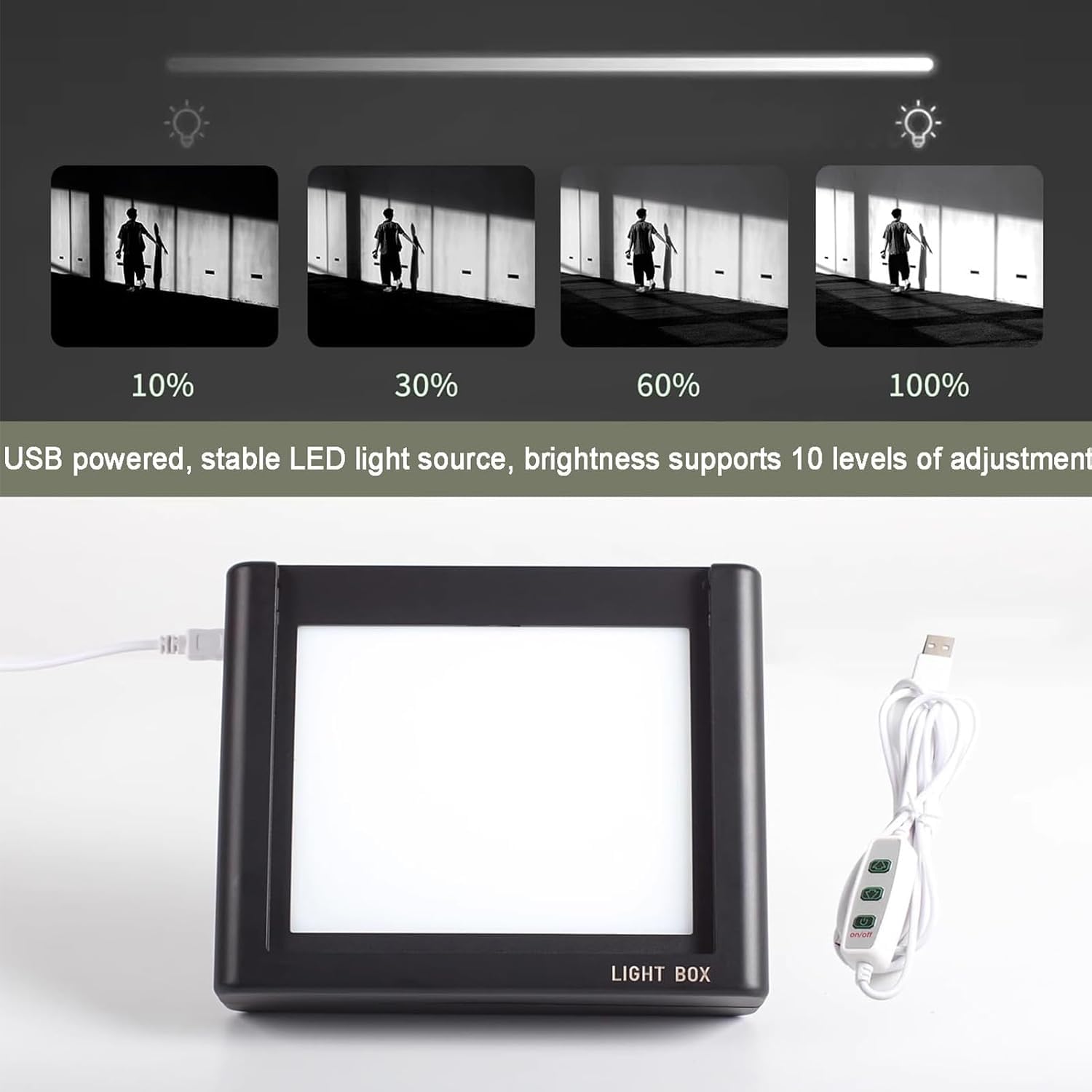 Scanner de Film Mobile, Porte-Film pour Négatifs 135 et 4x5, LED USB