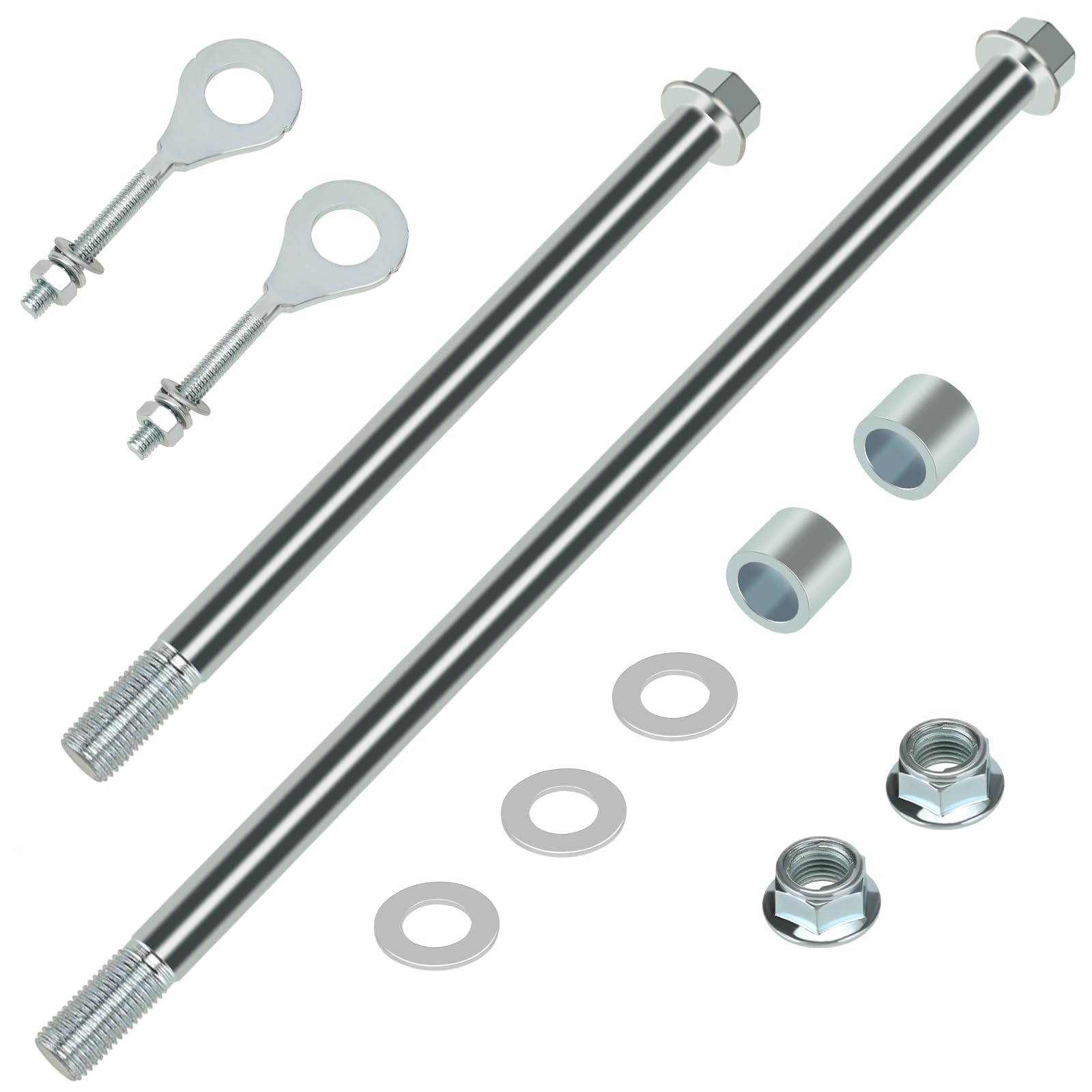 CT200U-EX 14mm 290mm Rear Wheel Axle Kit 300mm Mini Bike Front Axle