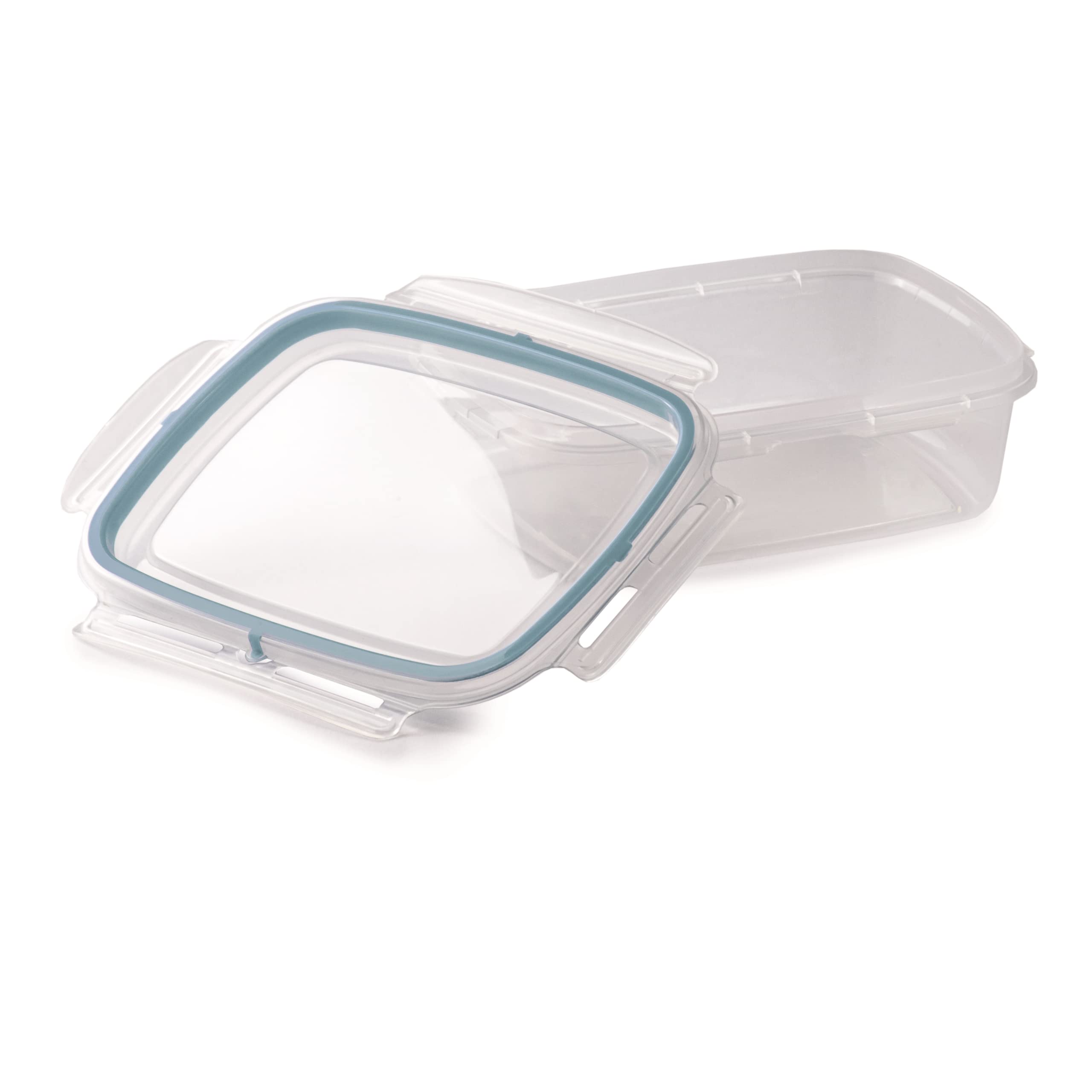 Snips, Lock Rect., Rectangular Fridge Container, 0,60 litres, Microwave Container, Set 3 pcs., 4 Safety Locks - Image 3