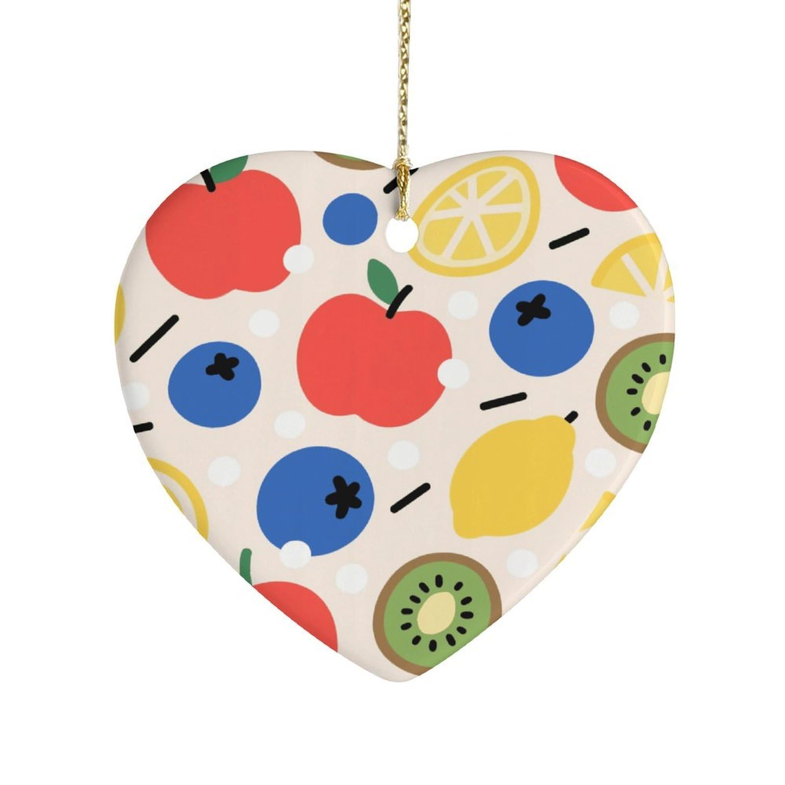 Fekiloot Style Irregular Pattern Ceramic Ornament Home Decor Keepsake