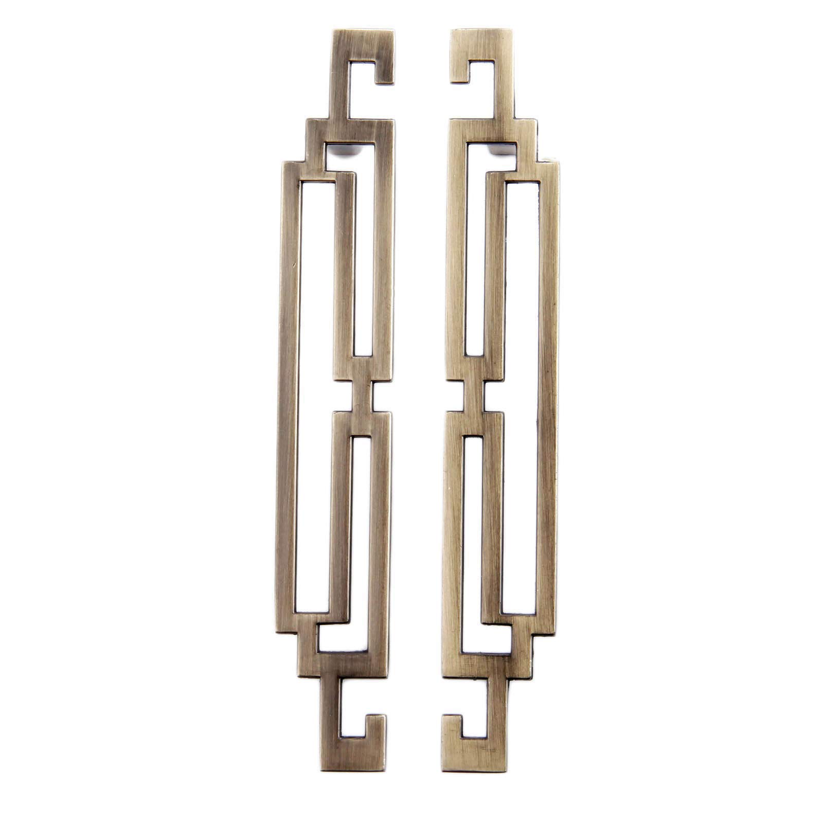 Mgoodoo Bronze Vintage Retro Style Handle Kitchen Cabinet Door Handles Drawer Knobs Furniture Hardware (10Pcs, 128Mm Antique )