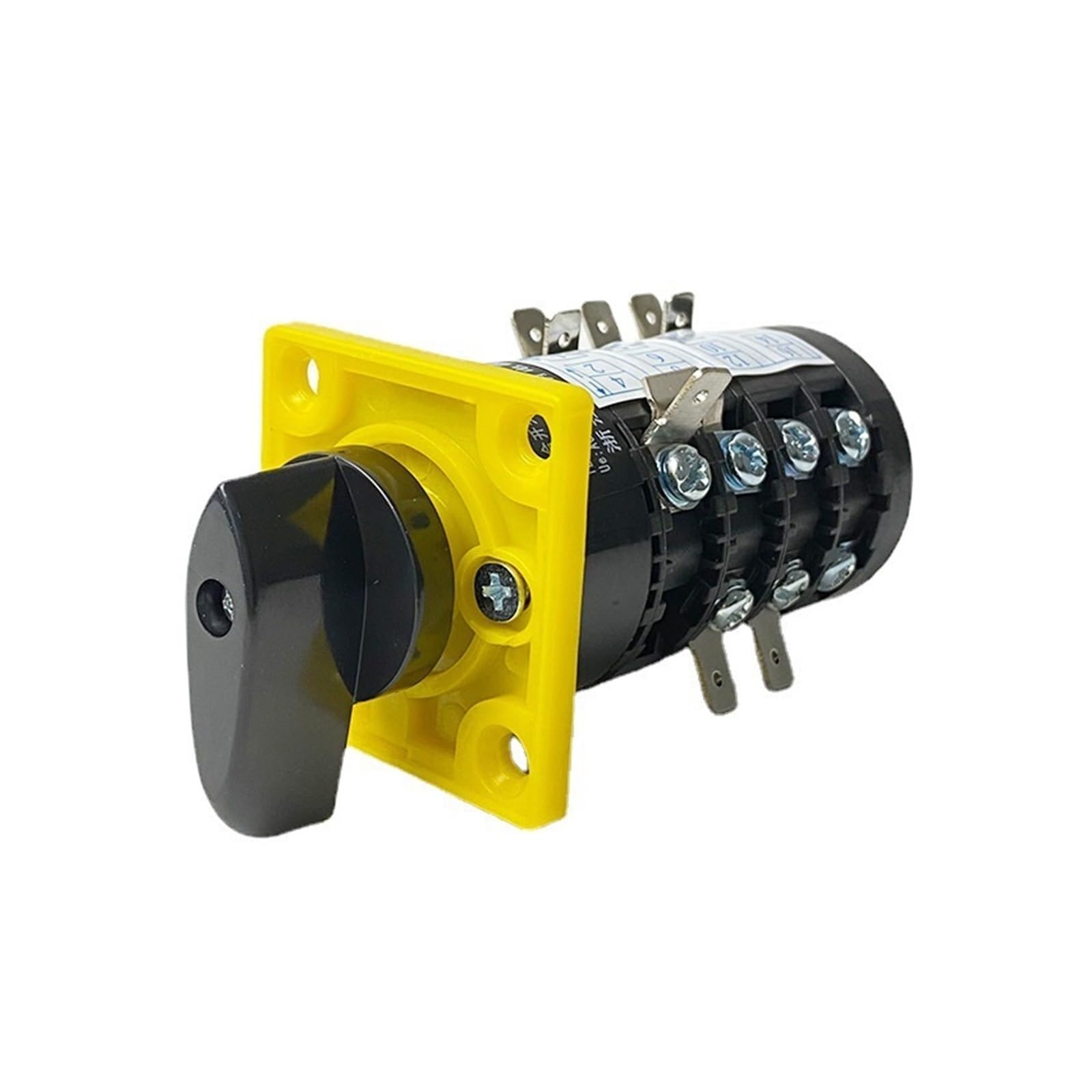 JGNAYRKJQI Cam Switch HZ5B-20/4DG Combination Changeover Rotary Switches 3 Positions 4 Poles 20A 690V Silver Contact