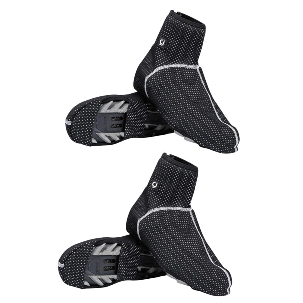 BESPORTBLE 2 Paia Di Copriscarpe Da Ciclismo Scarpe Da Ciclismo Antiscivolo