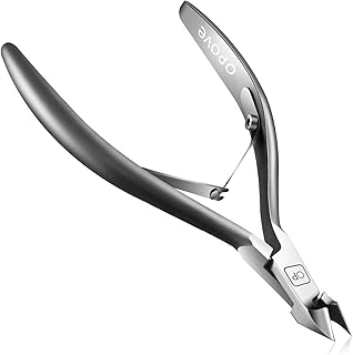 Cuticle Nippers Salon Grade for Manicurist Extremely Sharp Effortless Cuticle Trimmer Precise Clippers Pedicure Manicure N...