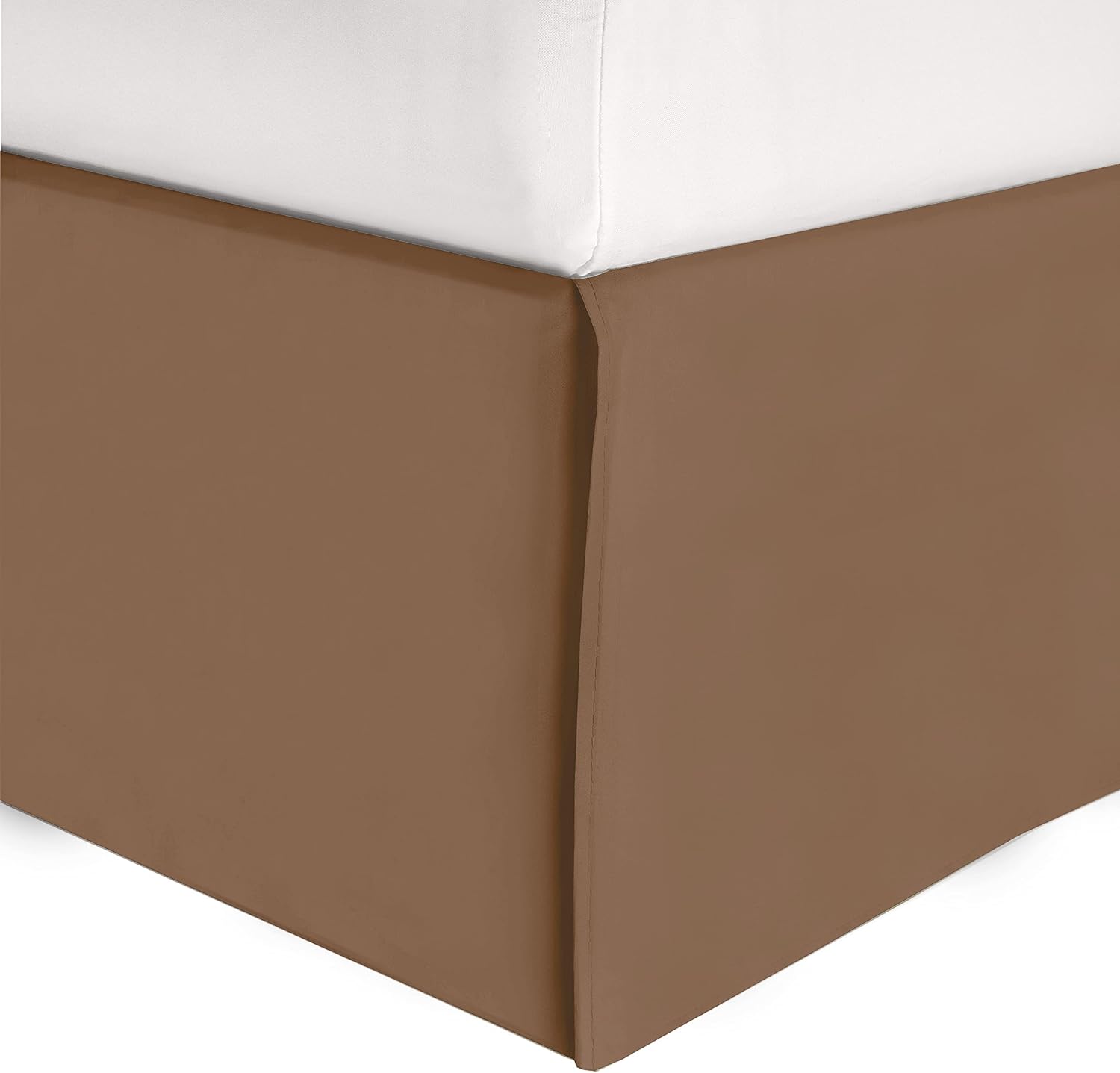 Elegant Comfort 1Piece Solid Bed Skirt, 1500 Premium Hotel