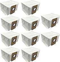 10 Pack X1 Vacuum Bags Replacement Dust Bags Accessories Compatible with ECOVACS DEEBOT X1 Omni /X1 Plus/T10 Plus Turbo Robot Vacuum Cleaner