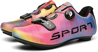 pink cycling shoes mens