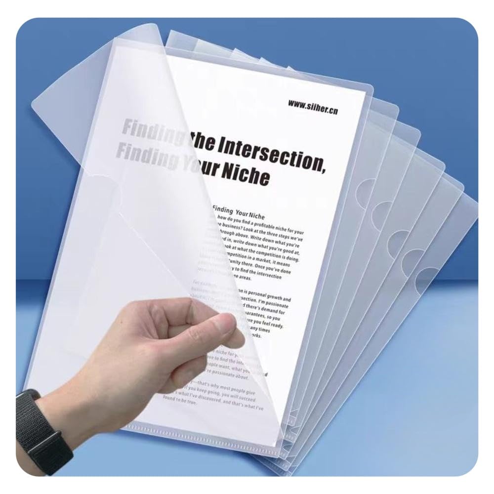 Uxcell L Type Folders 30 Pack A5 Plastic File Project Pockets Clear Paper Document Jacket Sleeves Sky 5 Colors 4fac91c9 41d8 4102 91b2 E6bf8ceaa12c.a5f280b0865cad3193989e94746d3c77