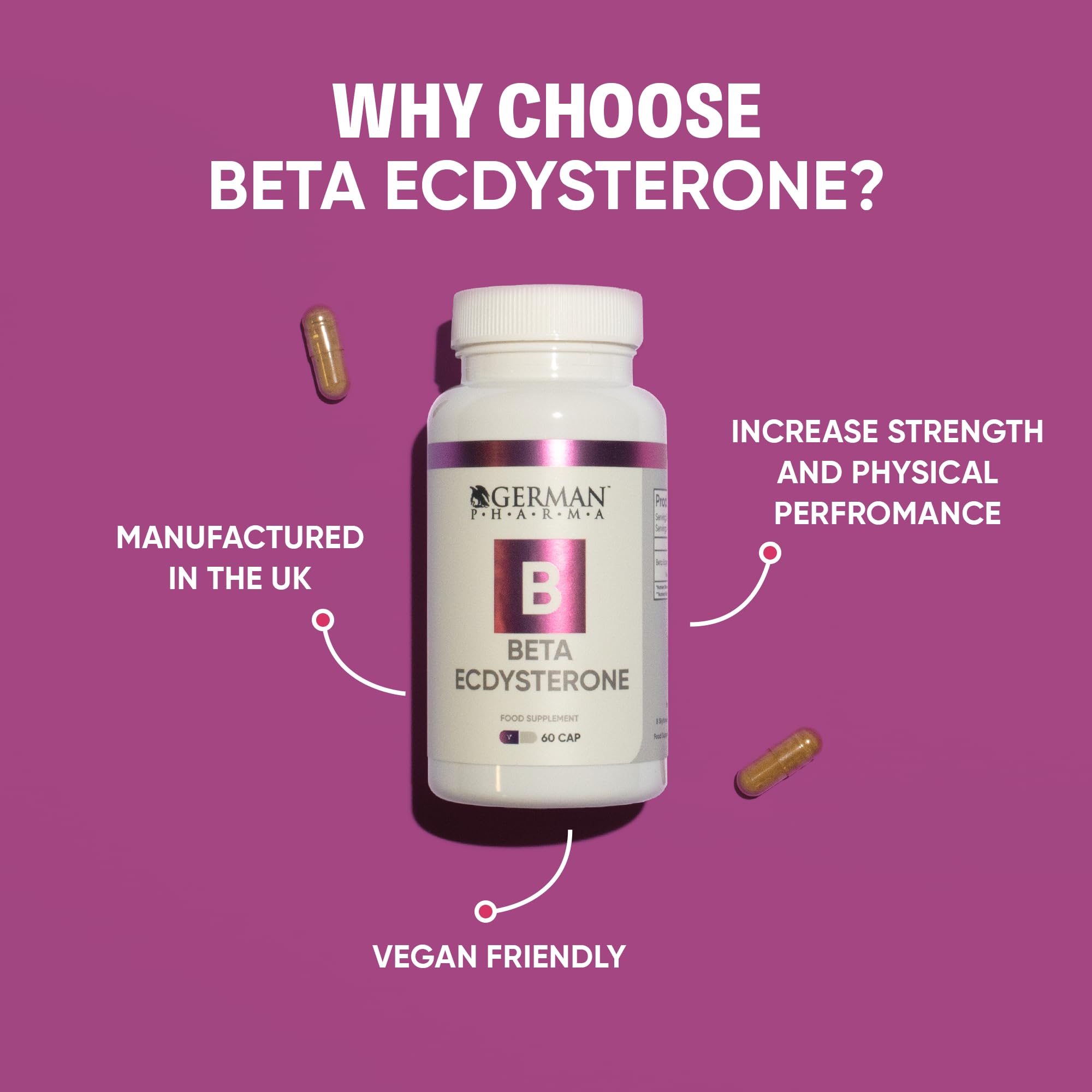 Complément Alimentaire Hepatica Ecdysterone 20mg - 90 Gélules (DLUO 06/2026)