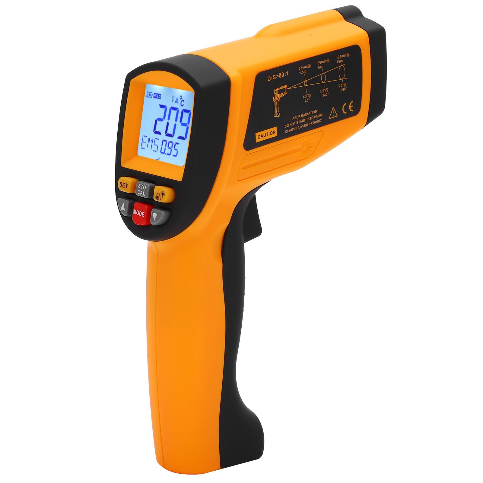 Generic Probador de Temperatura Portátil Industrial con Interfaz RS232 con Software de Análisis para un Uso Conveniente