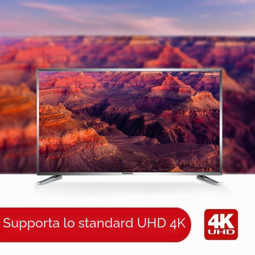 Splitter HDMI 2.0 1 ingresso 4 uscite UHD 4K@60Hz 1080p@120Hz con downscaling automatico, latenza zero 18 Gbps, splitter HDMI 1×2 4K con HDR10 e 3D, audio HD Lossless, HDCP 2.2, EDID automatica