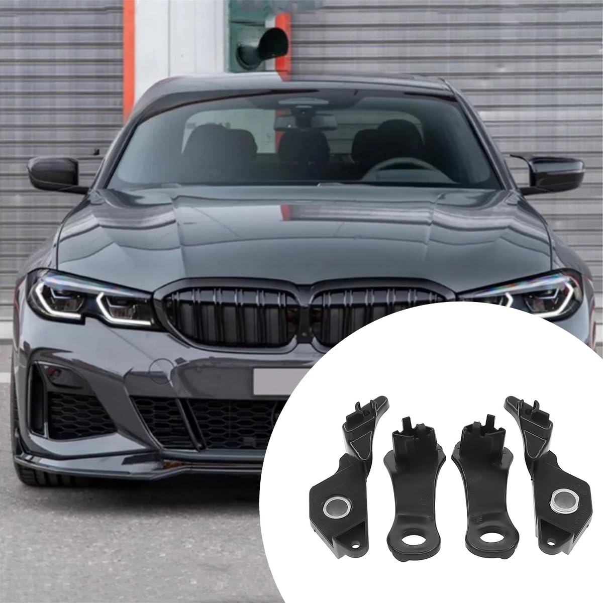 Kit De Réparation Phare Avant Gauche & Droit Pour BMW Série 5 E60 E61 - Pièces Supports Et Clips
