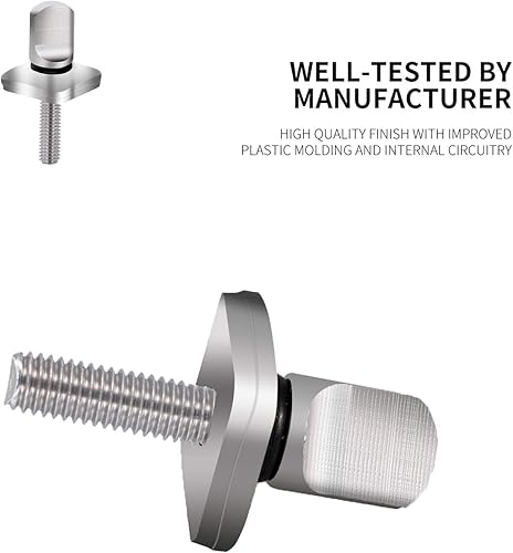 Miniatura 5 de Sikawai Tornillo de aleta de acero inoxidable 316, sin herramienta, compatible con longboard y S-UP accesorios de surf, paquete de 2
