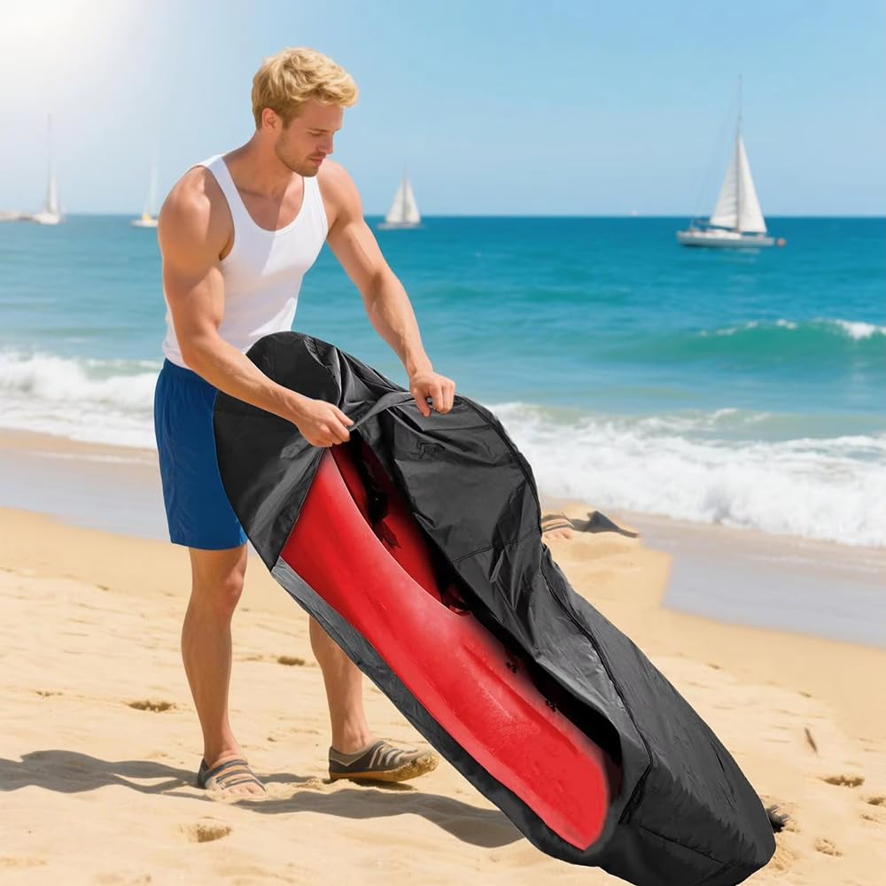 Copertura Kayak per Native Watercraft Manta Ray 12 | Il Tessuto Oxford Ispessito Protegge Dallo Sbiadimento E Dall'Usura Della Sabbia