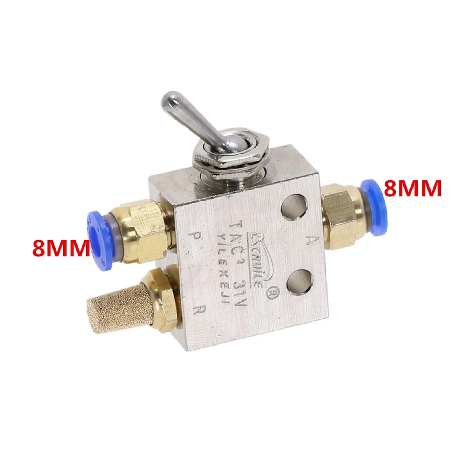 Technical Precision Replacement for Peterbilt 379 Year 2000 Toggle Valve for AIR Window Control