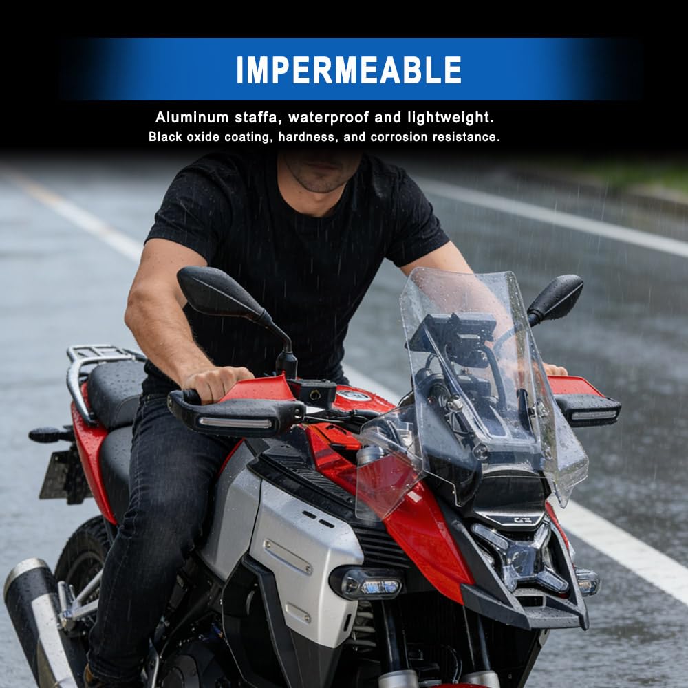 Parabrezza intermedio per R1300 GS/ADV 2024 2025 Transparent Motorcycle Deflector Wind Screen Front Fairing